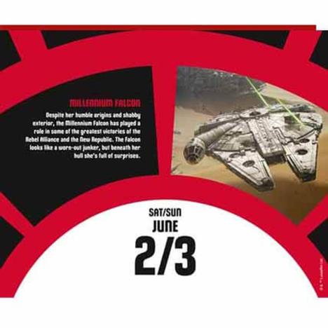 Star Wars 2018 Desktop Block Calendar with Easel Extra Image 2